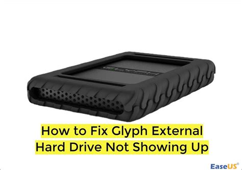 how to test my glyph hard drive|glyph drivers windows 10.